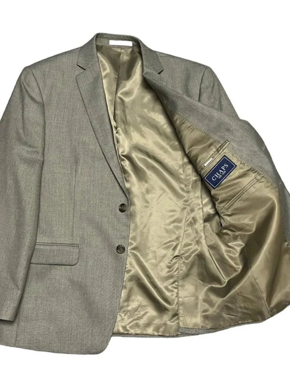 CHAPS Luxury Designer Formal Business Suit Jacket Blazer Mens Medium 40S